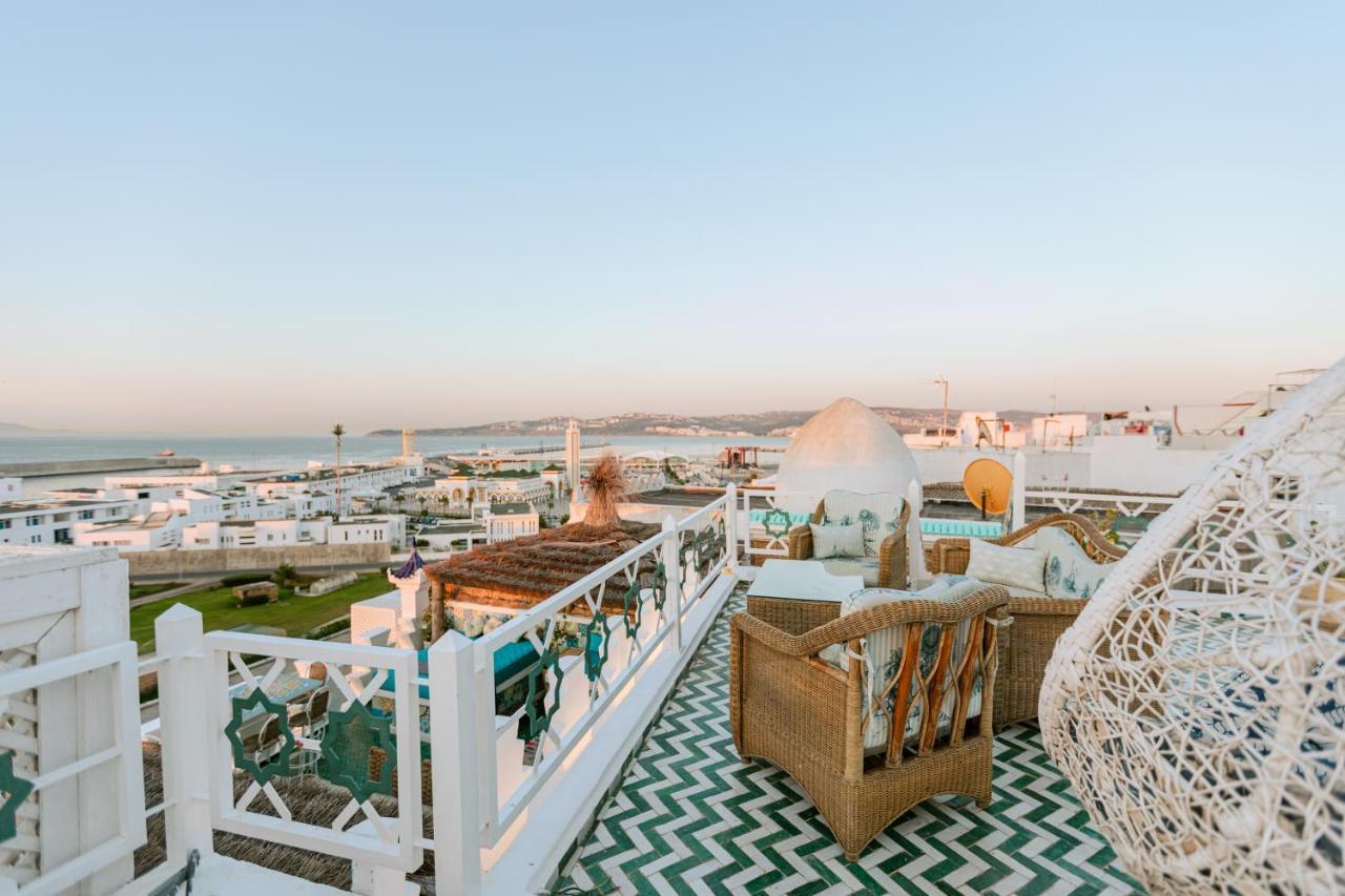 Riad Villa With Mediterranean Sea Views Of Spain And Gibraltar 탕헤르 외부 사진