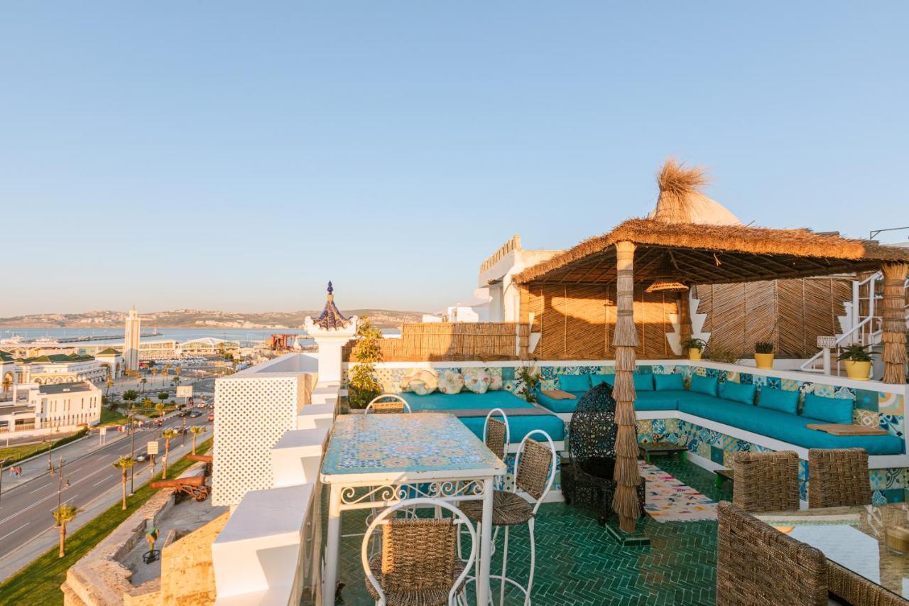 Riad Villa With Mediterranean Sea Views Of Spain And Gibraltar 탕헤르 외부 사진