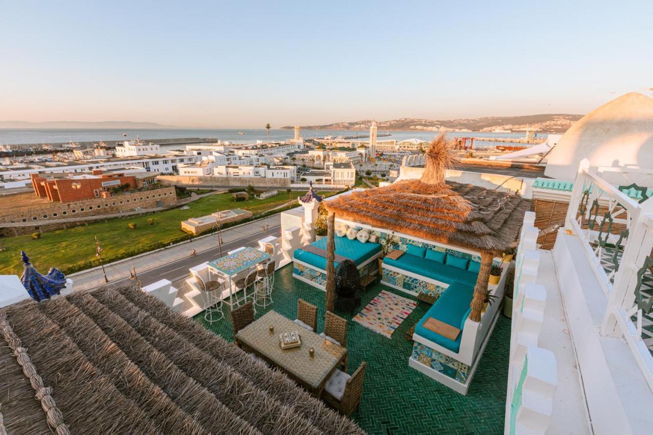 Riad Villa With Mediterranean Sea Views Of Spain And Gibraltar 탕헤르 외부 사진