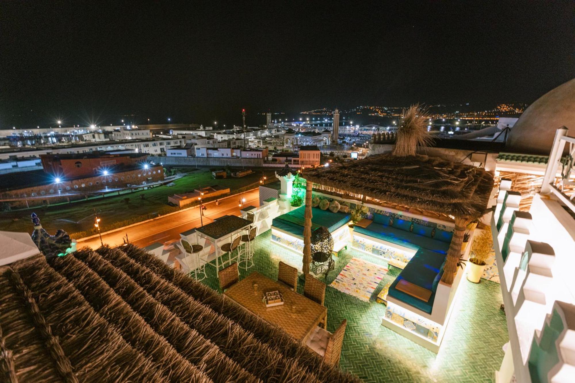 Riad Villa With Mediterranean Sea Views Of Spain And Gibraltar 탕헤르 외부 사진