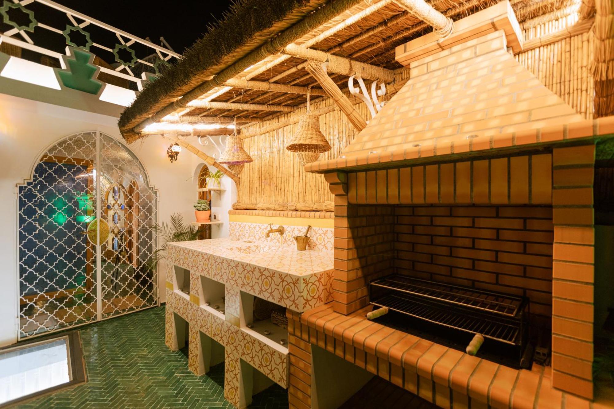 Riad Villa With Mediterranean Sea Views Of Spain And Gibraltar 탕헤르 외부 사진