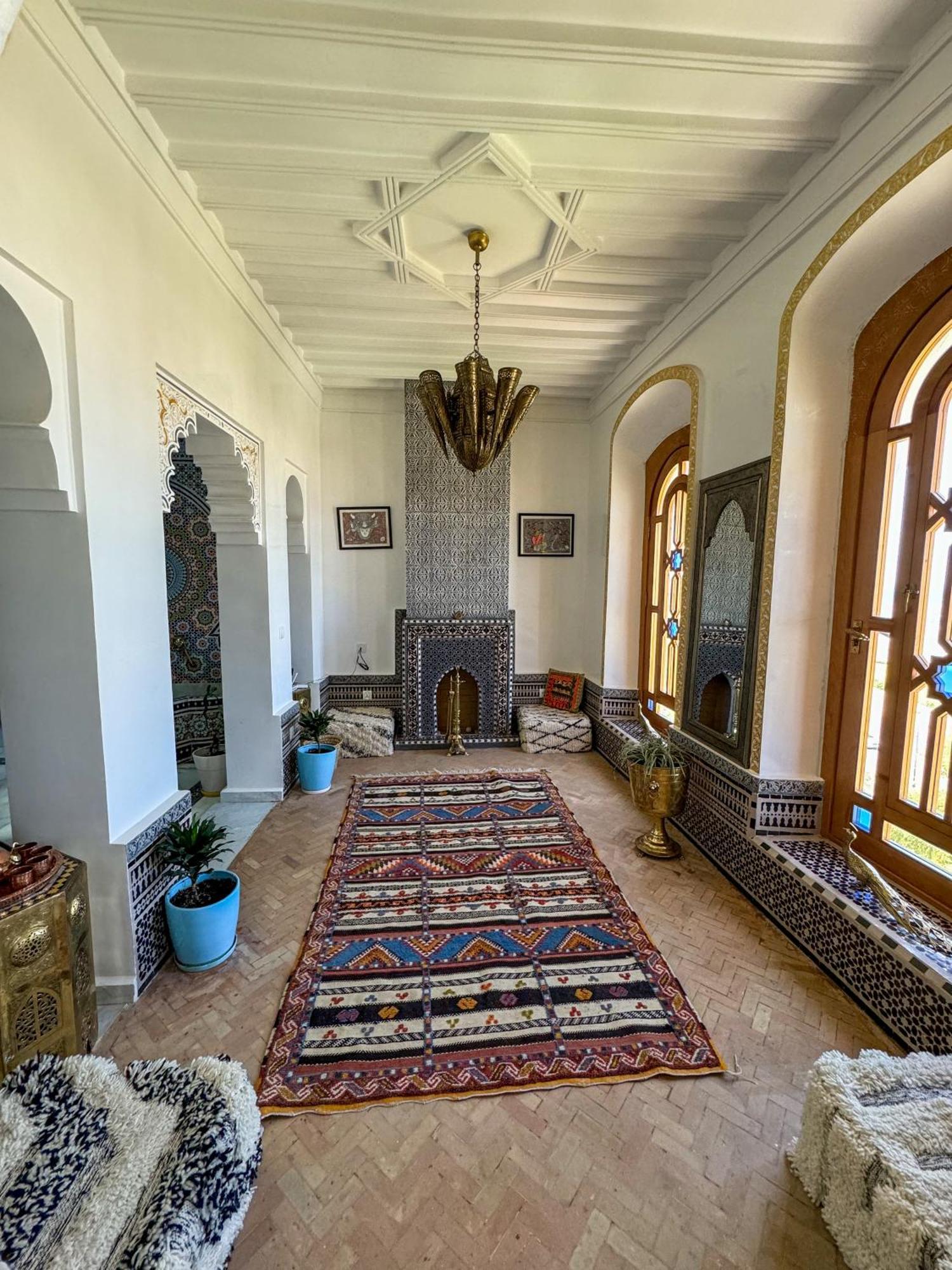 Riad Villa With Mediterranean Sea Views Of Spain And Gibraltar 탕헤르 외부 사진